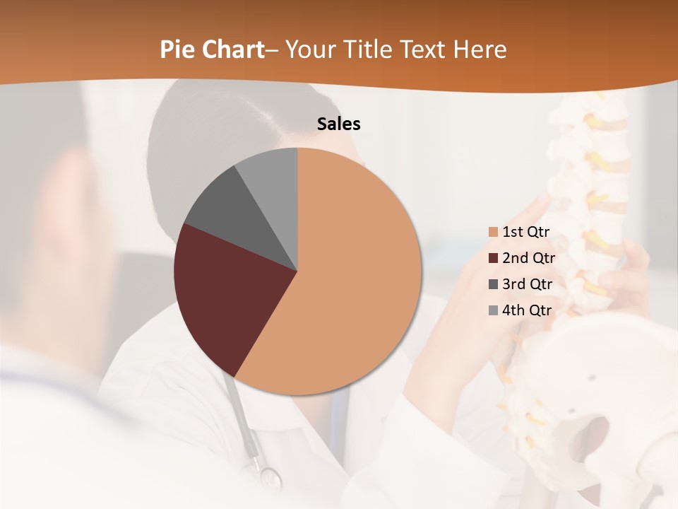 Exam Assistance Caucasian Appearance PowerPoint Template