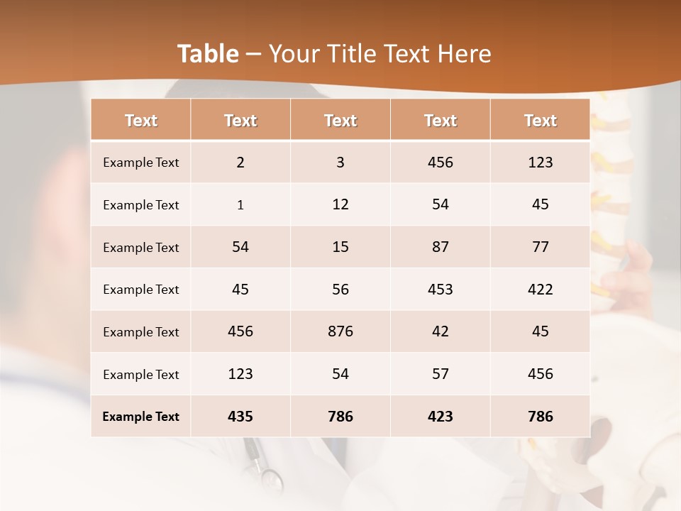 Exam Assistance Caucasian Appearance PowerPoint Template