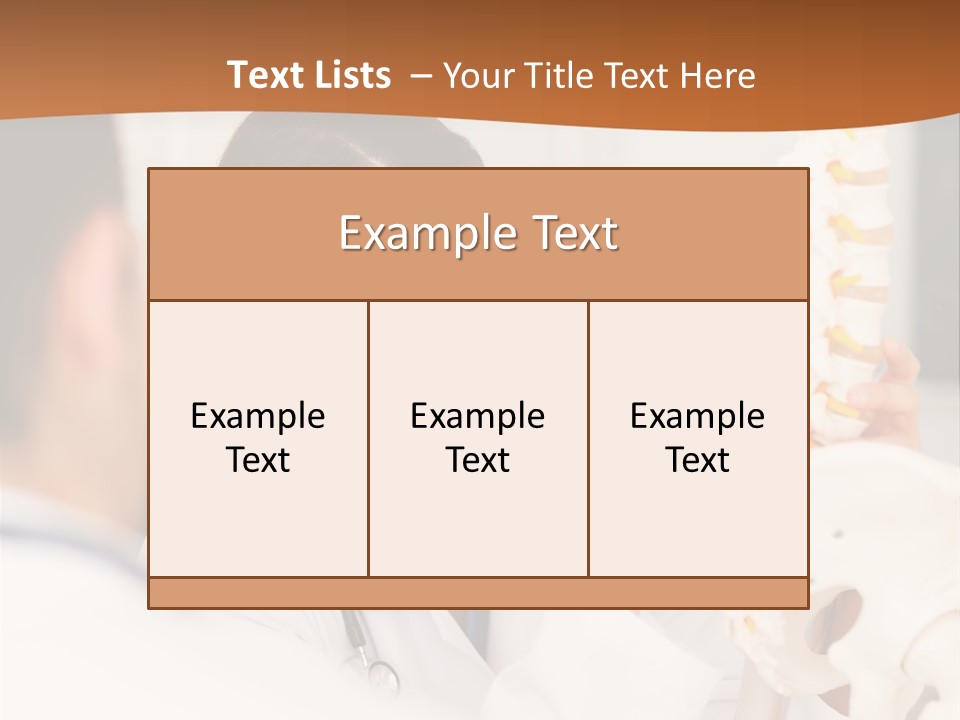 Exam Assistance Caucasian Appearance PowerPoint Template