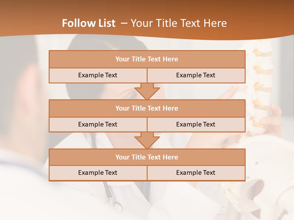 Exam Assistance Caucasian Appearance PowerPoint Template