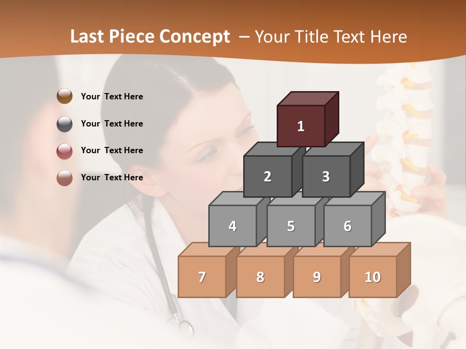 Exam Assistance Caucasian Appearance PowerPoint Template