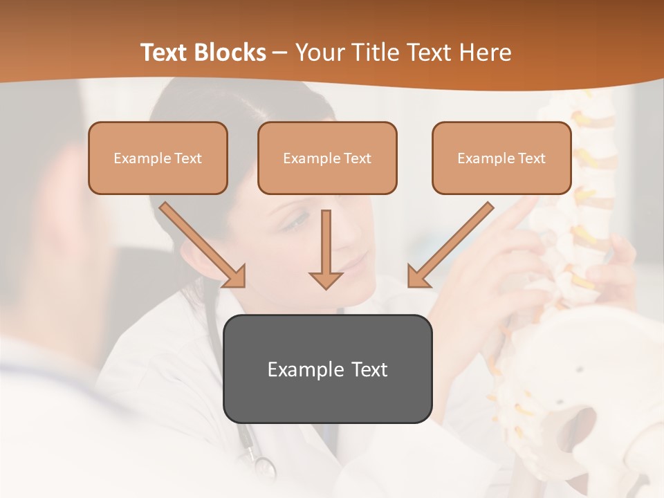 Exam Assistance Caucasian Appearance PowerPoint Template