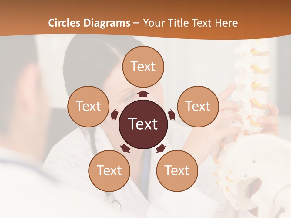 Exam Assistance Caucasian Appearance PowerPoint Template