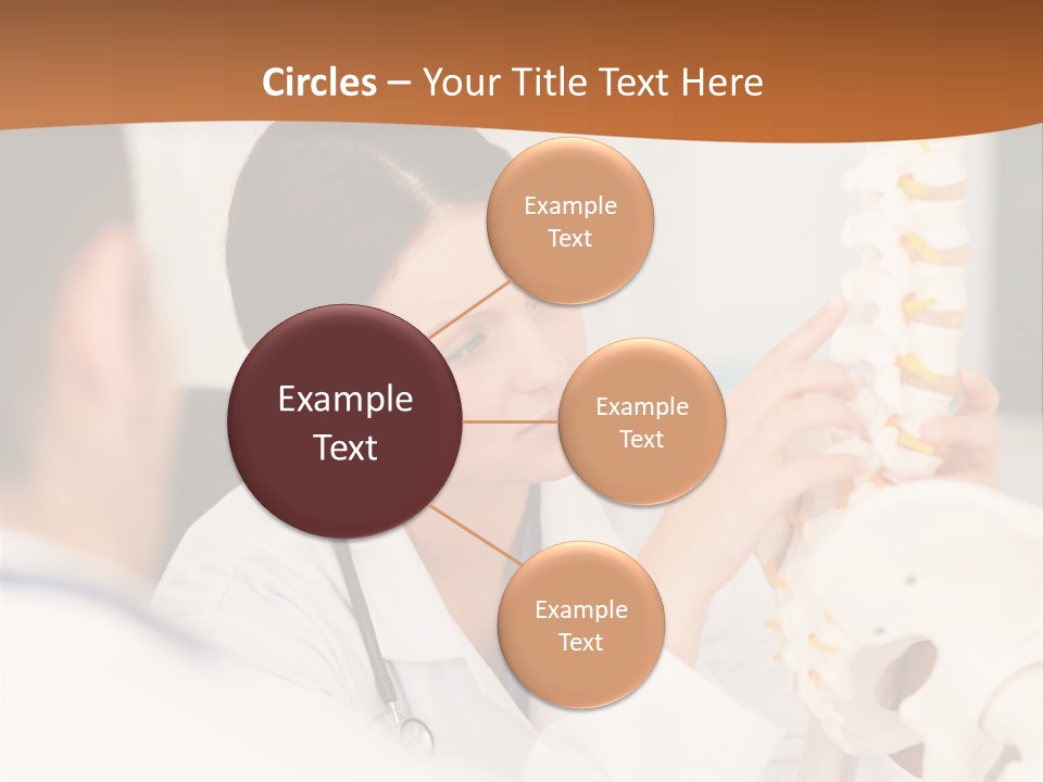 Exam Assistance Caucasian Appearance PowerPoint Template