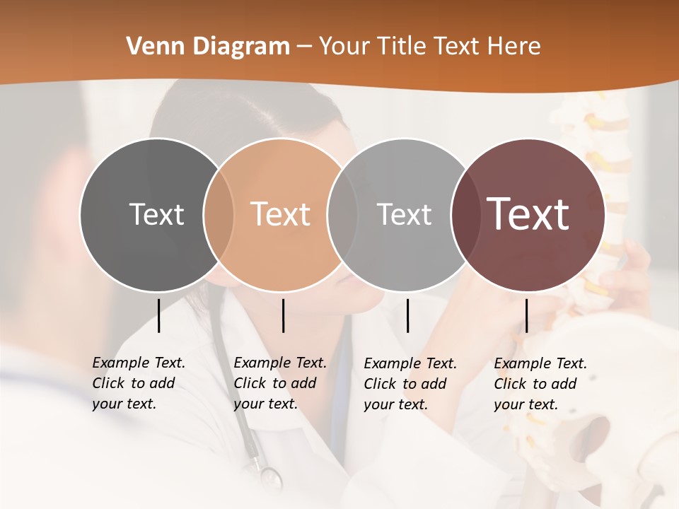 Exam Assistance Caucasian Appearance PowerPoint Template