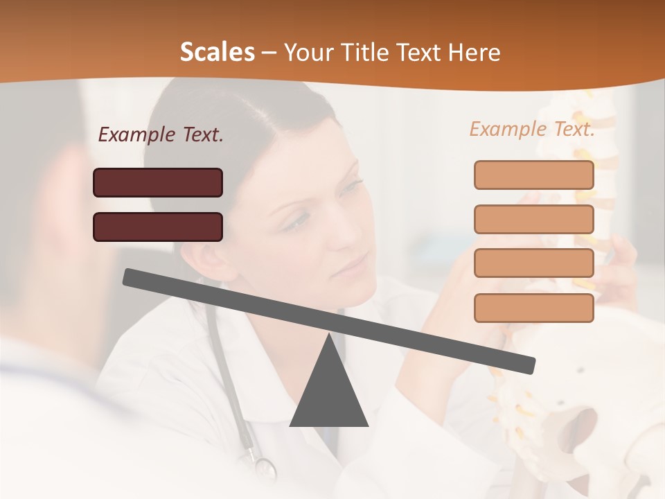 Exam Assistance Caucasian Appearance PowerPoint Template