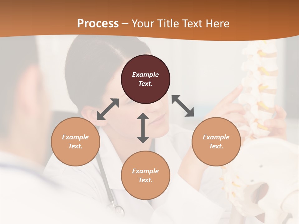 Exam Assistance Caucasian Appearance PowerPoint Template