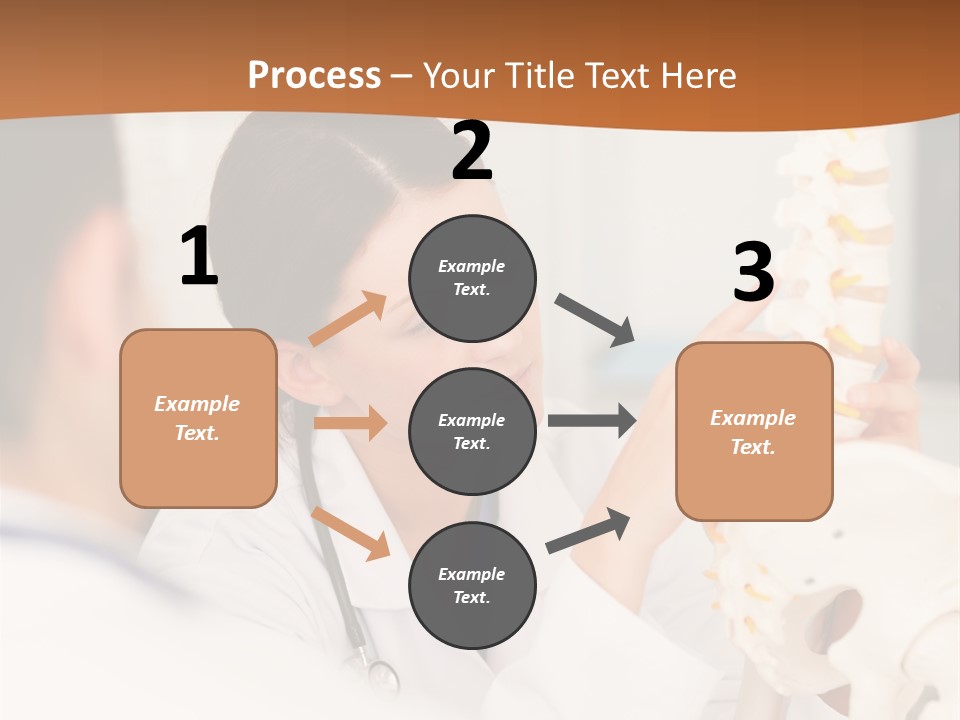 Exam Assistance Caucasian Appearance PowerPoint Template