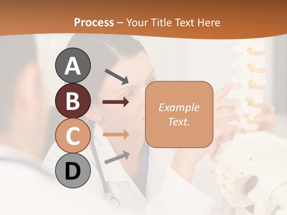 Exam Assistance Caucasian Appearance PowerPoint Template