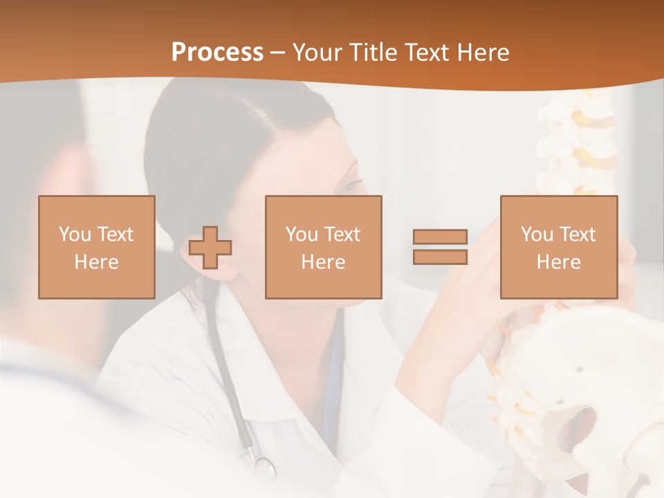 Exam Assistance Caucasian Appearance PowerPoint Template