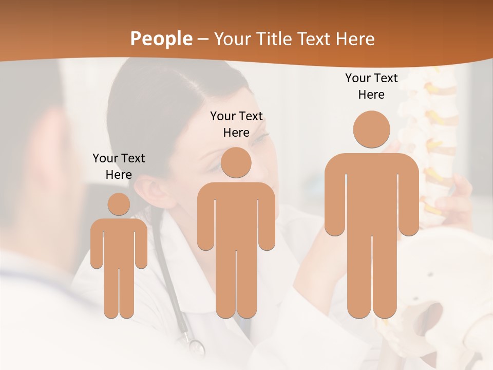 Exam Assistance Caucasian Appearance PowerPoint Template