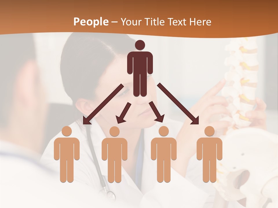 Exam Assistance Caucasian Appearance PowerPoint Template