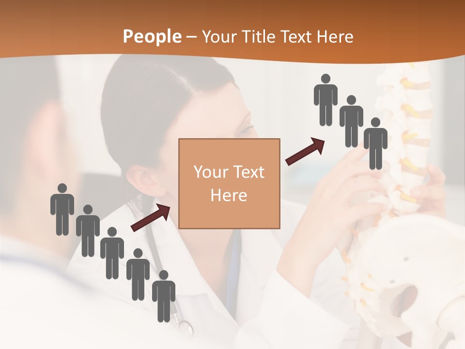 Exam Assistance Caucasian Appearance PowerPoint Template