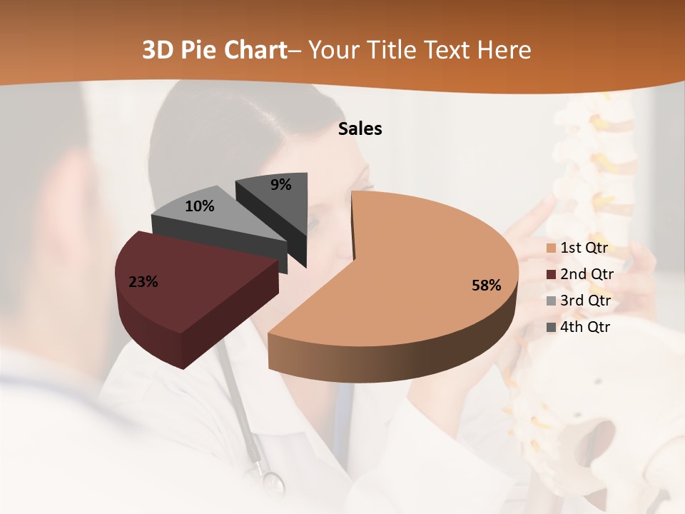 Exam Assistance Caucasian Appearance PowerPoint Template