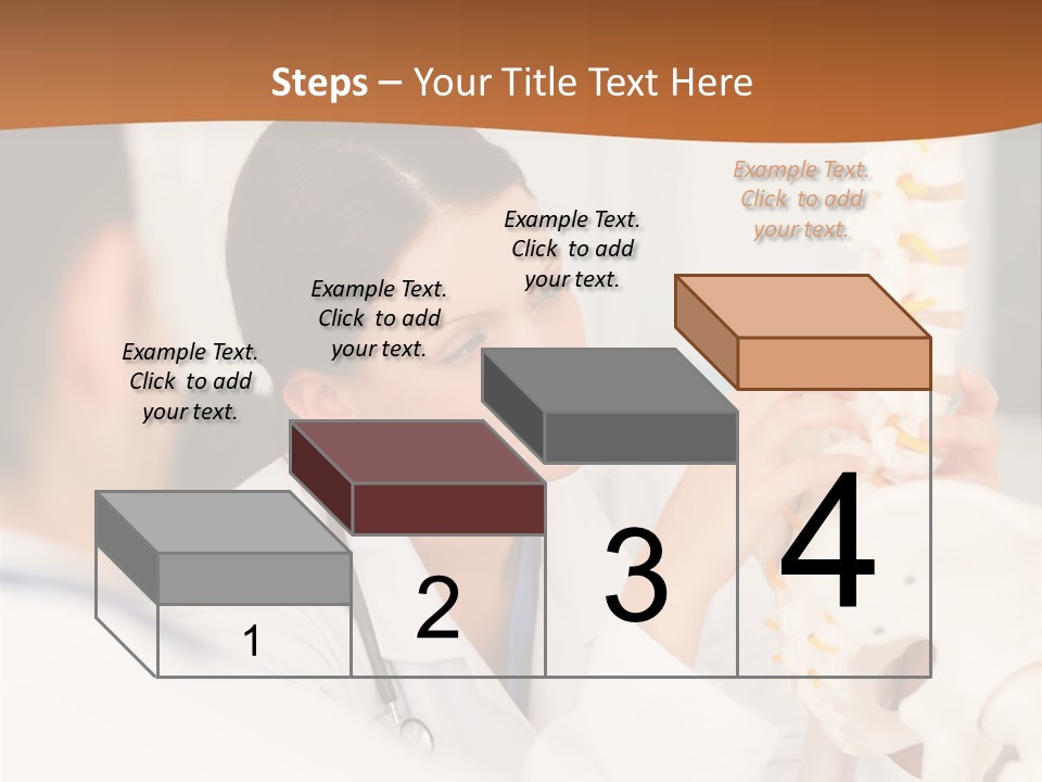 Exam Assistance Caucasian Appearance PowerPoint Template