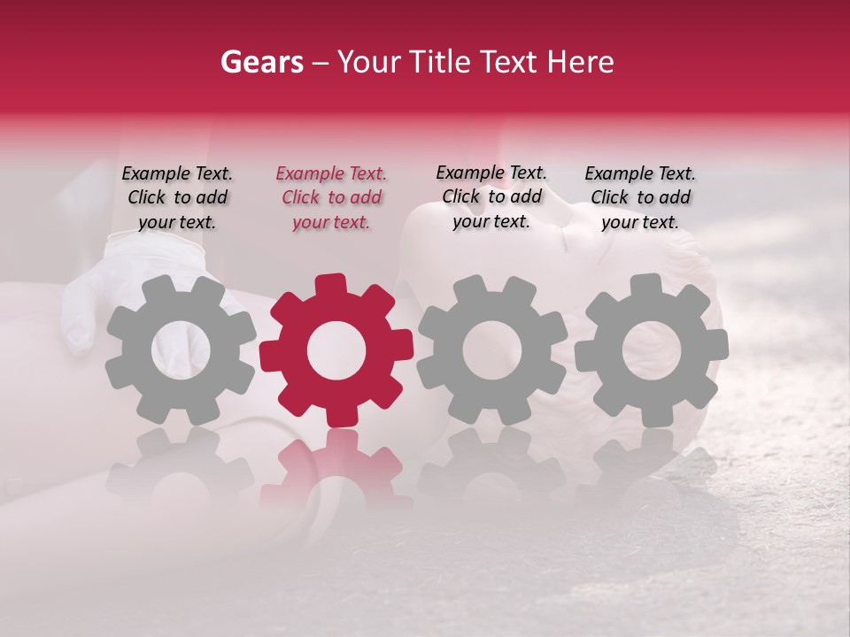 Organization Manager Interface Icons PowerPoint Template