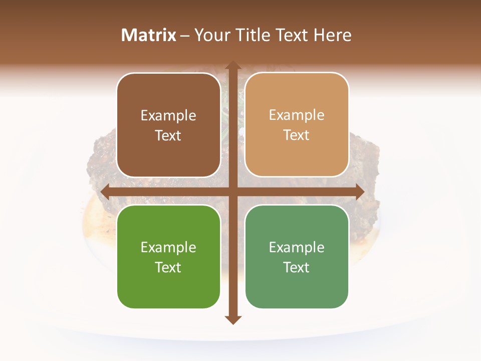 Meal Dish Pork PowerPoint Template