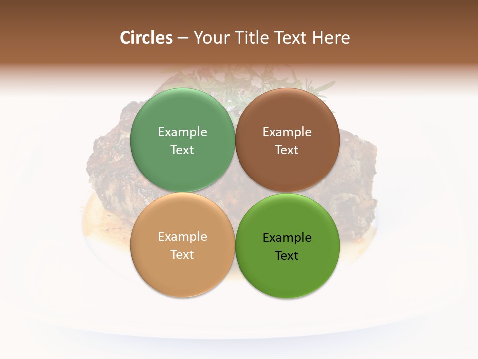 Meal Dish Pork PowerPoint Template