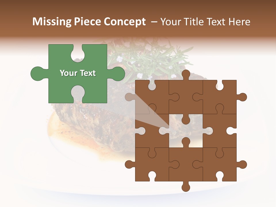 Meal Dish Pork PowerPoint Template