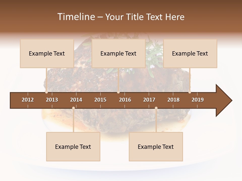 Meal Dish Pork PowerPoint Template