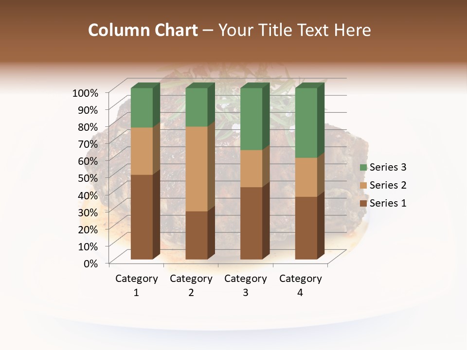 Meal Dish Pork PowerPoint Template