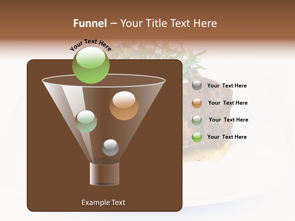 Meal Dish Pork PowerPoint Template