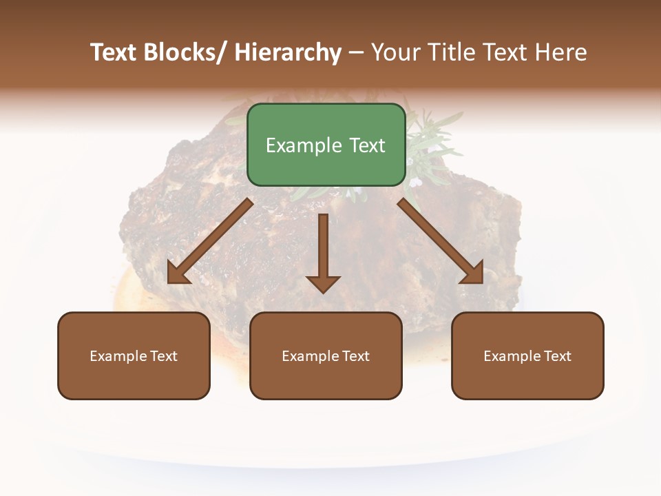 Meal Dish Pork PowerPoint Template