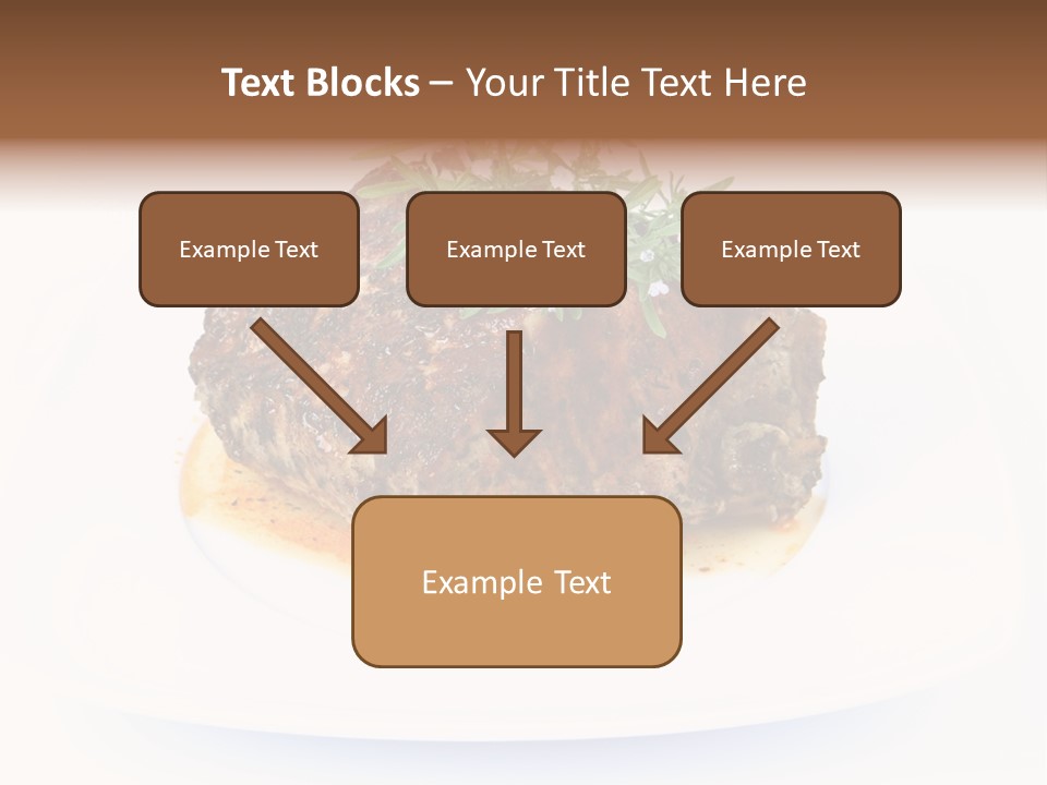 Meal Dish Pork PowerPoint Template