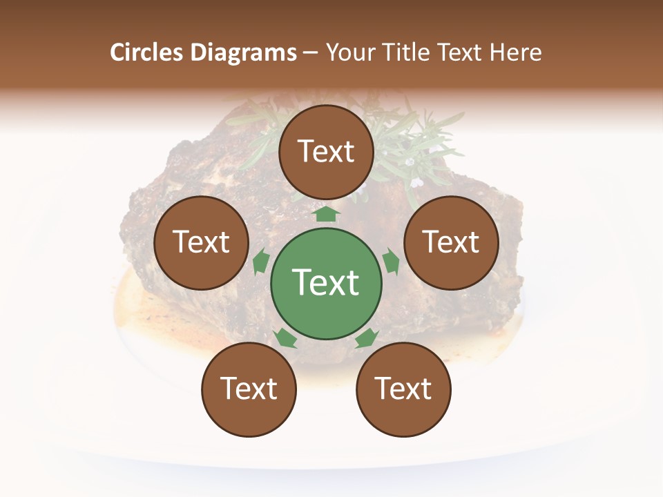 Meal Dish Pork PowerPoint Template