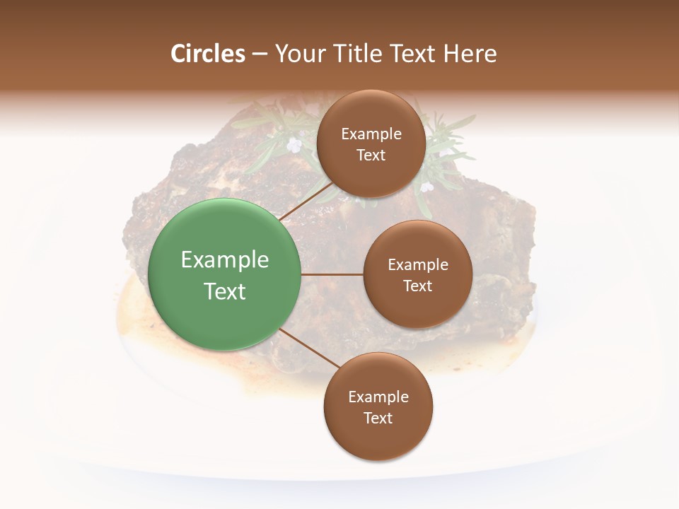 Meal Dish Pork PowerPoint Template