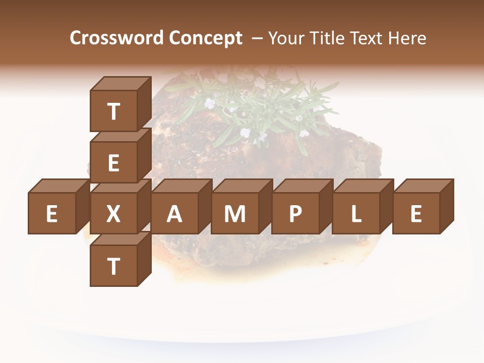 Meal Dish Pork PowerPoint Template