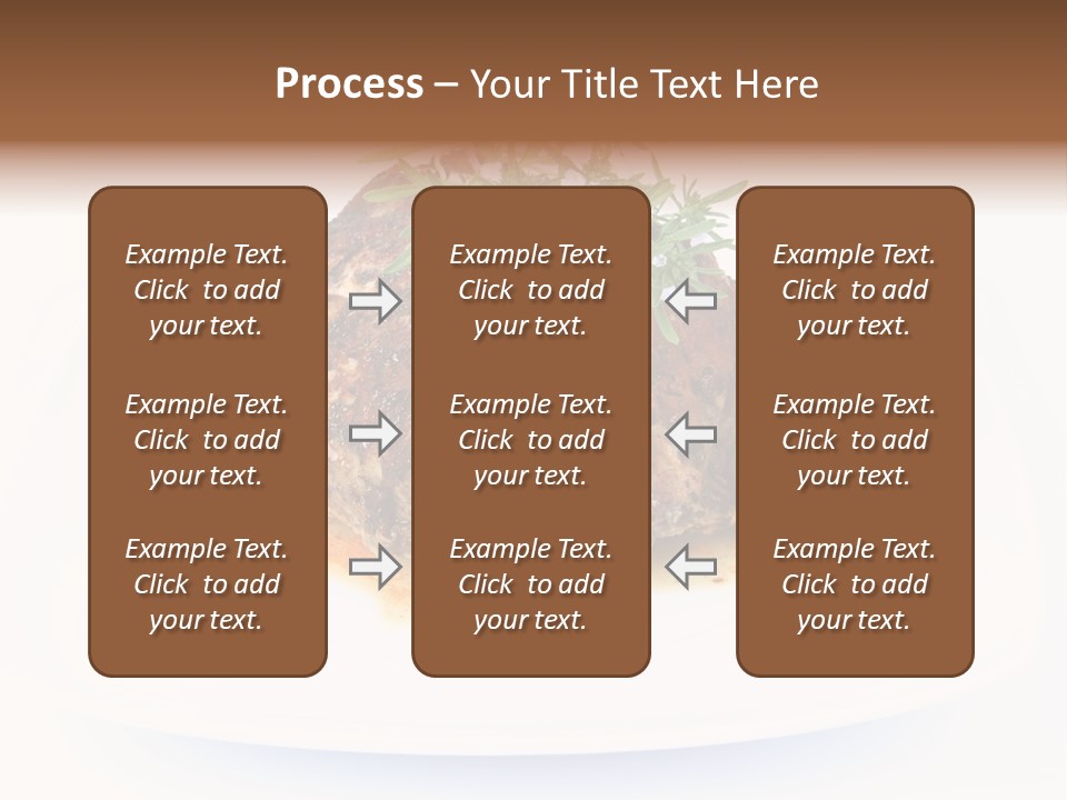 Meal Dish Pork PowerPoint Template
