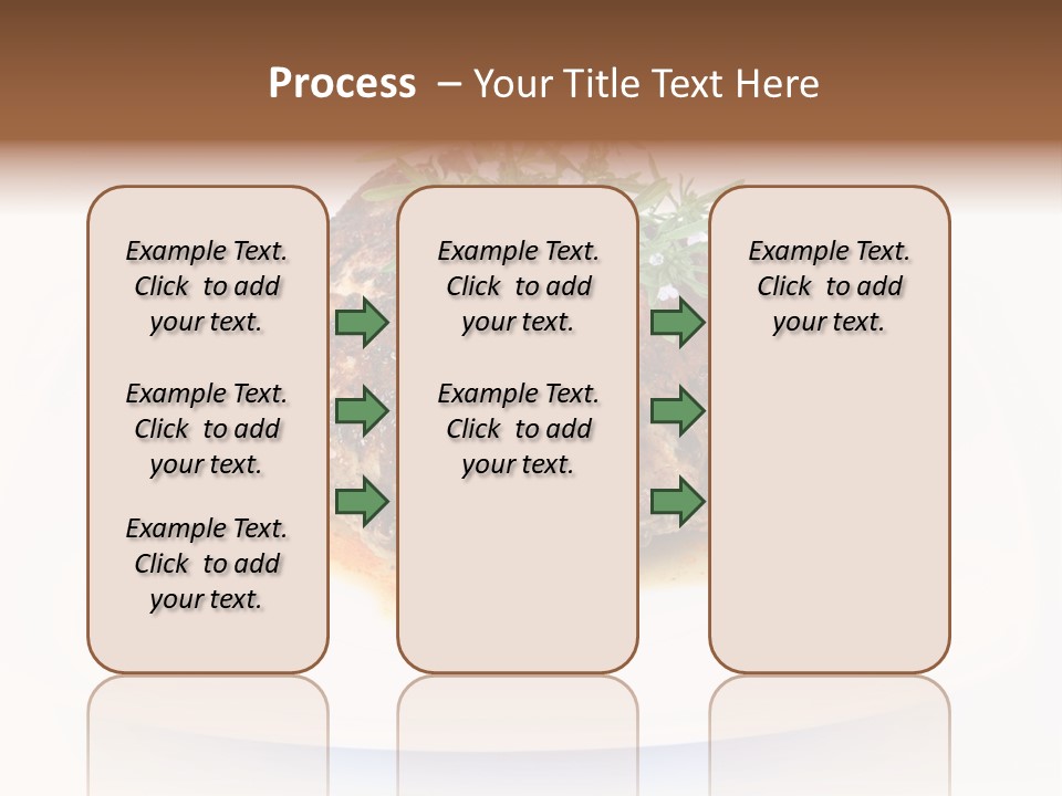 Meal Dish Pork PowerPoint Template