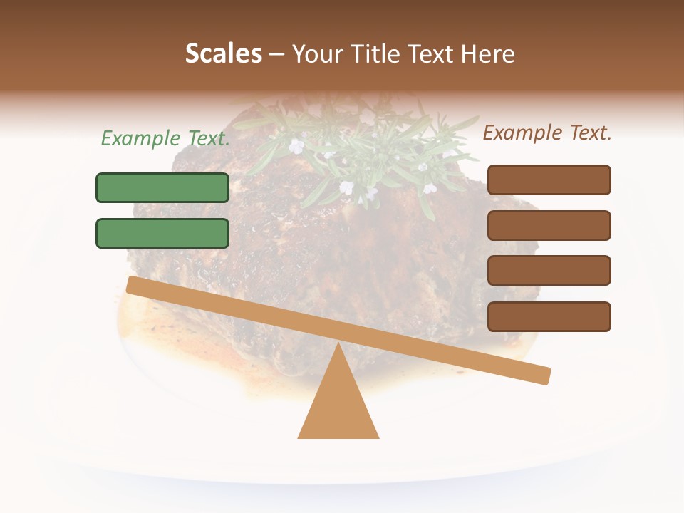 Meal Dish Pork PowerPoint Template