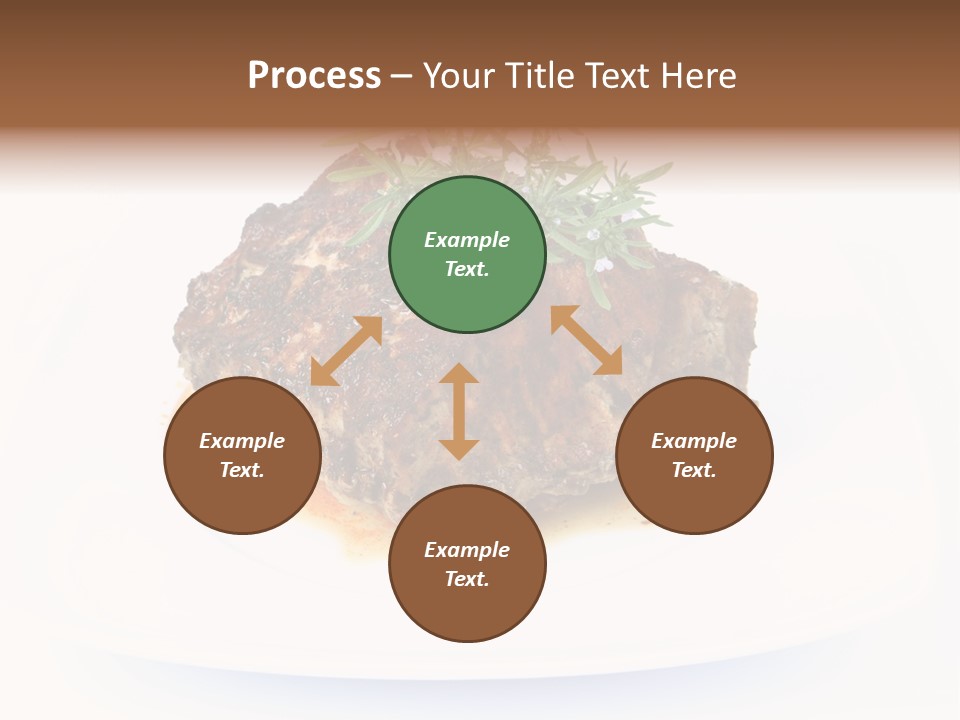 Meal Dish Pork PowerPoint Template