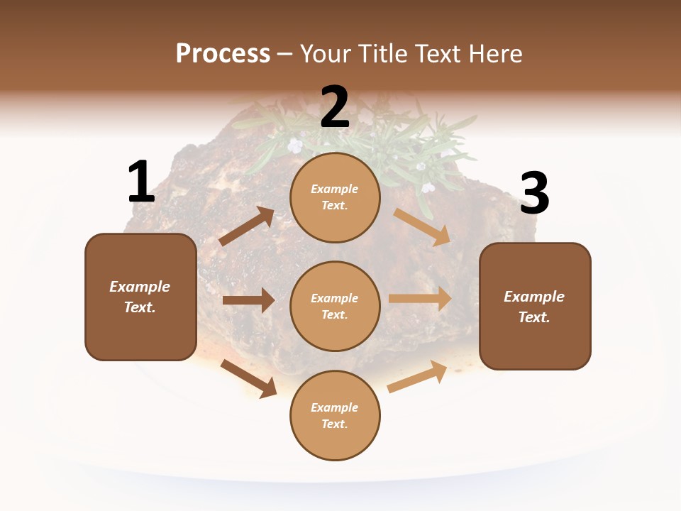 Meal Dish Pork PowerPoint Template