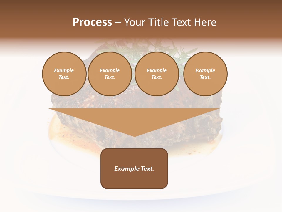 Meal Dish Pork PowerPoint Template