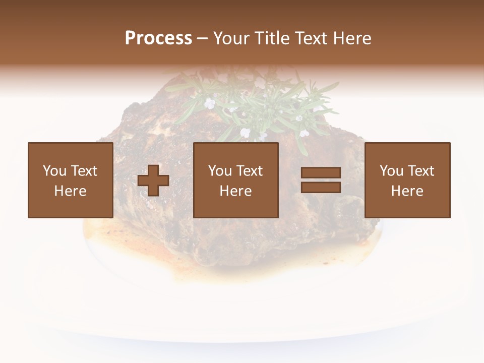 Meal Dish Pork PowerPoint Template