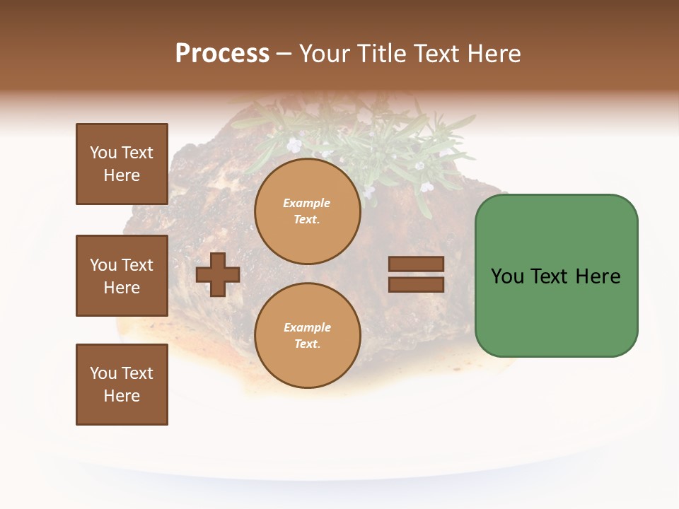 Meal Dish Pork PowerPoint Template