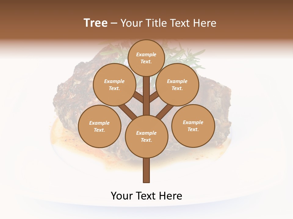 Meal Dish Pork PowerPoint Template