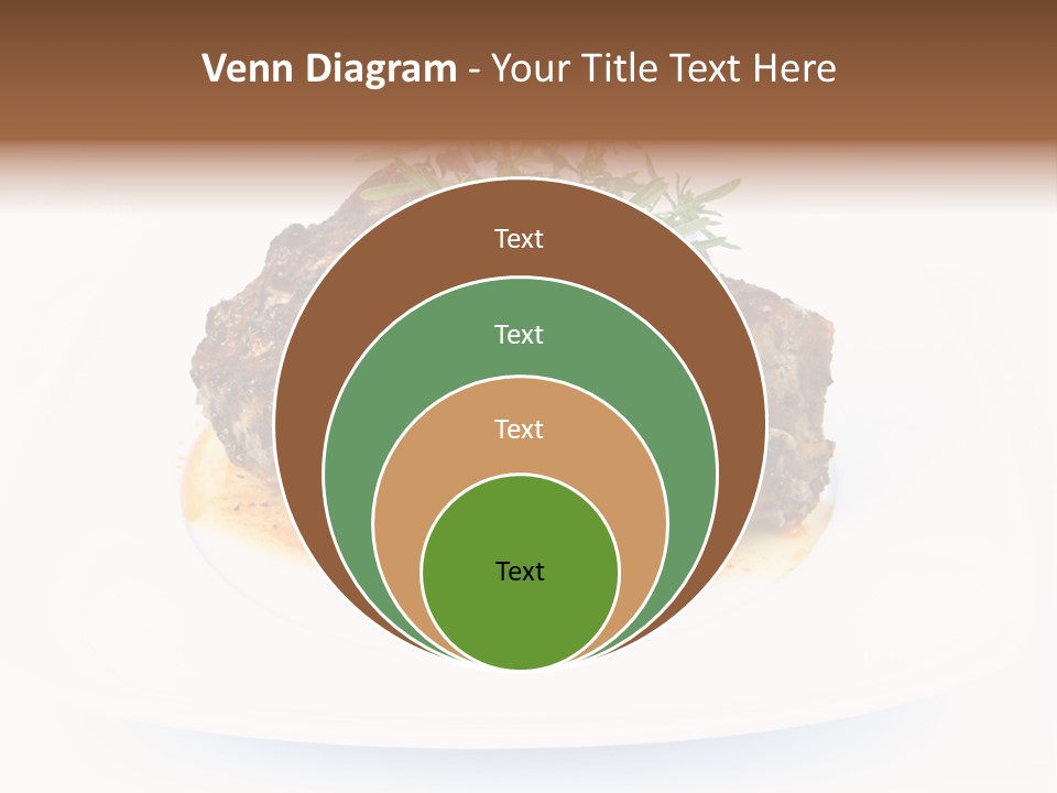 Meal Dish Pork PowerPoint Template