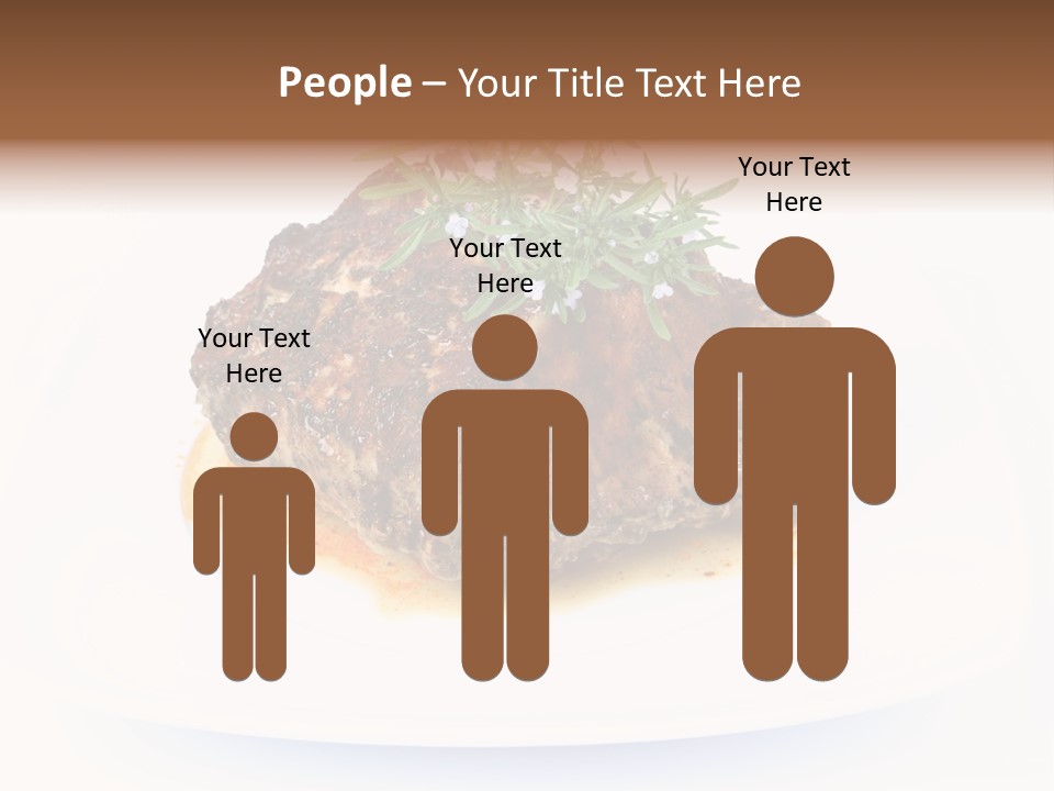 Meal Dish Pork PowerPoint Template