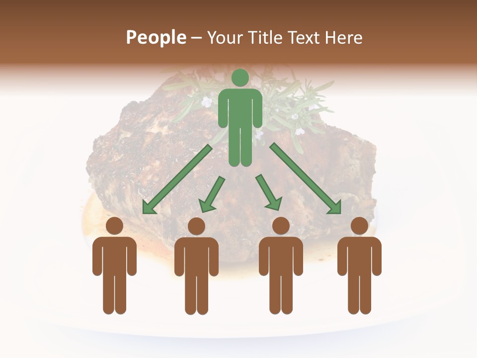 Meal Dish Pork PowerPoint Template