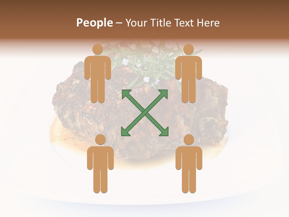 Meal Dish Pork PowerPoint Template