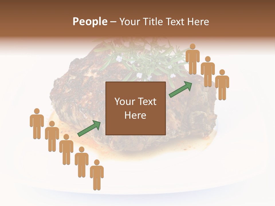 Meal Dish Pork PowerPoint Template