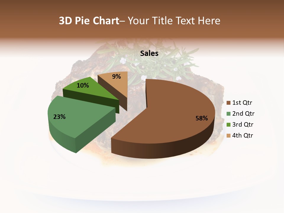 Meal Dish Pork PowerPoint Template