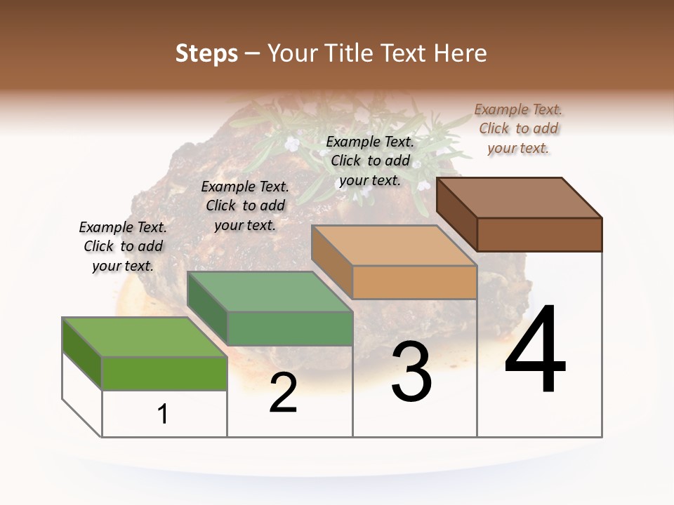 Meal Dish Pork PowerPoint Template