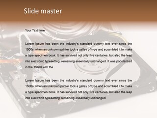 Data Open Hardware PowerPoint Template