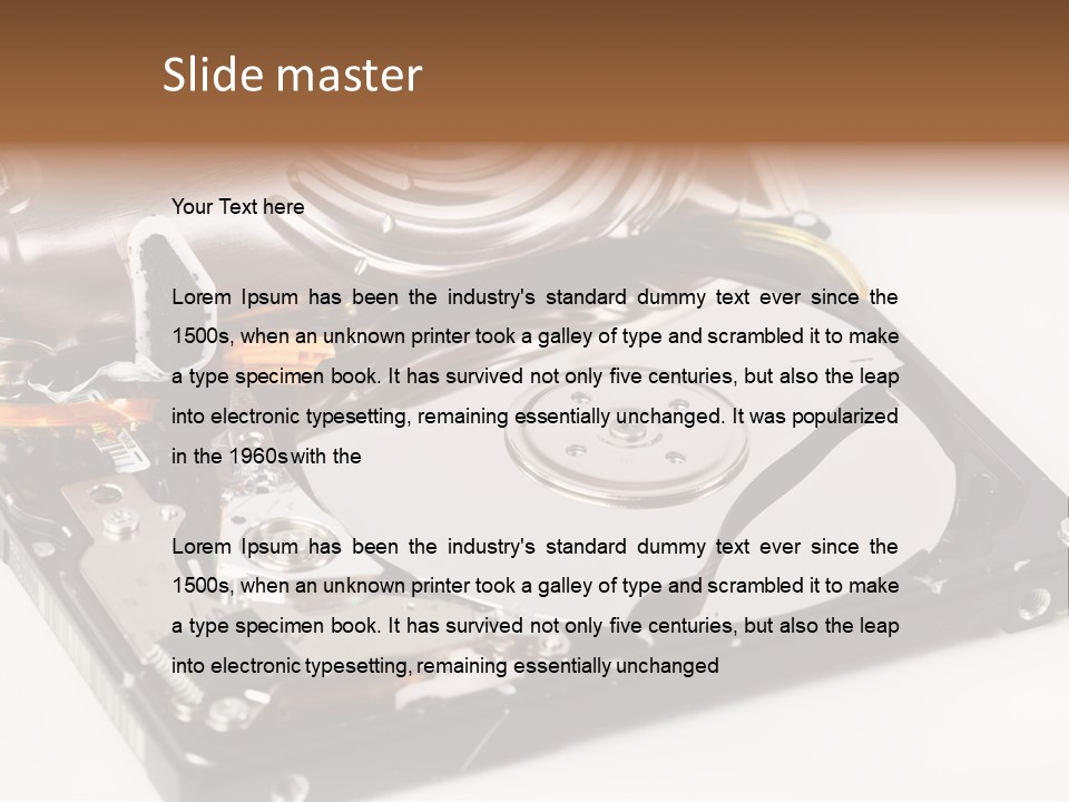 Data Open Hardware PowerPoint Template