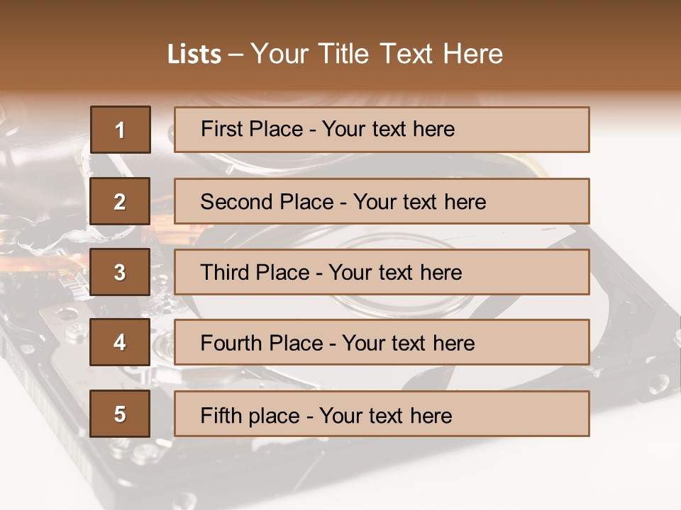 Data Open Hardware PowerPoint Template